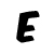 E