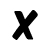 X
